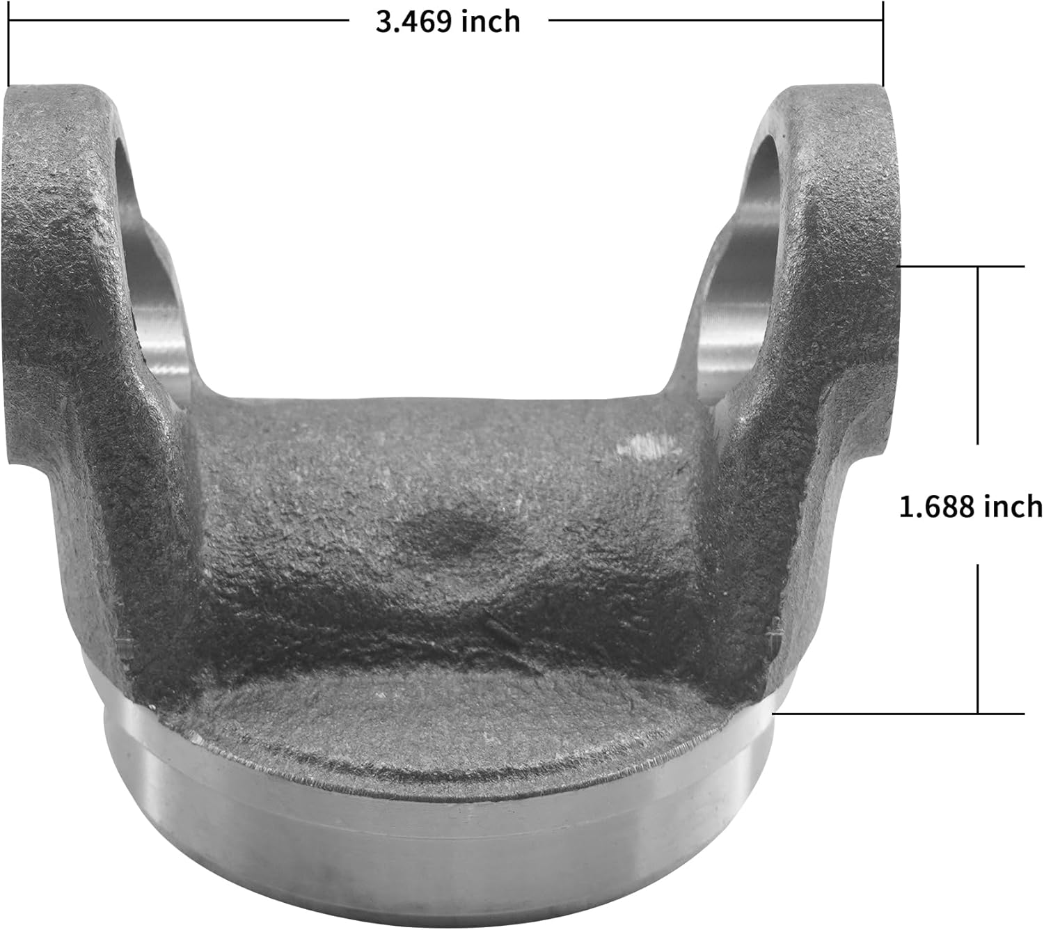 Driveshaft Tube Yoke 2-28-437 Weld Yoke 1310 Series Fits 3" x 0.083" Welded Tube Wall