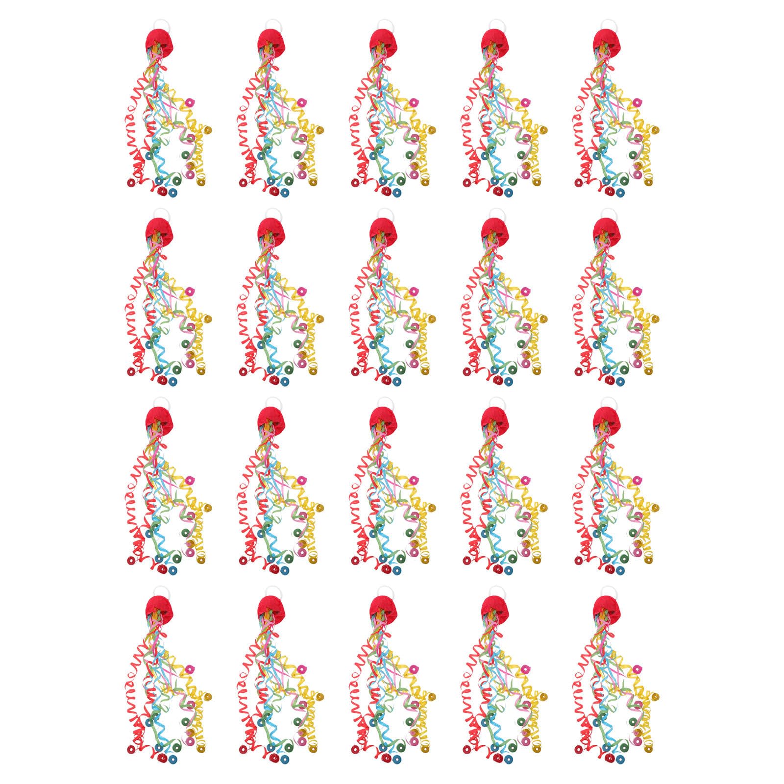 YARNOW 50 Serpentinas de Confeti Hechas a Mano: Serpentinas de Papel Coloridas para Bodas, Cumpleaños, Graduaciones Y Decoración de Fiestas. No Ensucian, Son Fáciles de Limpiar.