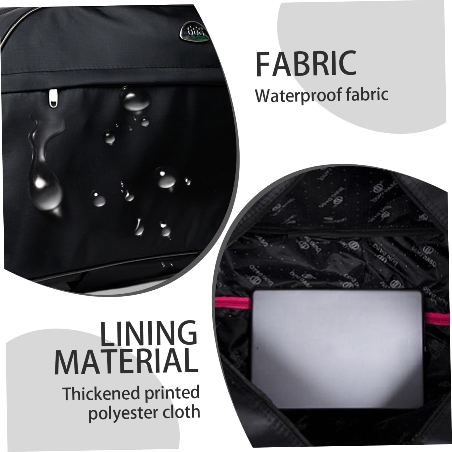 Sac de Duffle Roulant avec Roues de capacité Sac à roulettes à Roues moelleuses avec des et Manche Transport sur Les Sacs Voyage Mode en Semaine pour Femmes et Hommes,