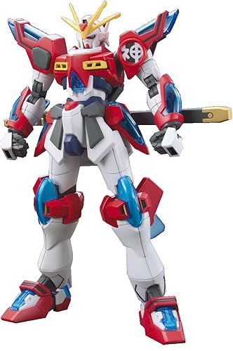 Figura de acción Bandai Tamashii Nations HGBF 1/144 Kamiki Burning Gundam “Gundam Build Fighters”