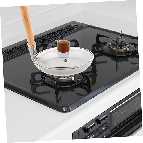 Miniatura 8 de 1 juego de mini sartén japonesa con tapa antiadherente para huevos Oyakodon compacto mango vertical utensilios de cocina para recetas tradicionales