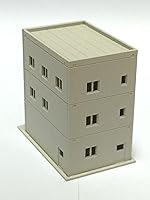 Vista 2 de Outland Models Ferrocarril Moderno Edificio de 3 Pisos/Tienda C Sin Pintar N Escala 1:160