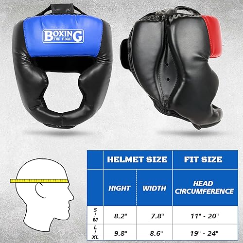 Miniatura 2 de Sparring Head Guard with Gloves - Boxing Safety Headgear for MMA, Kickboxing, Muay Thai & Boxing - Adult & Kids