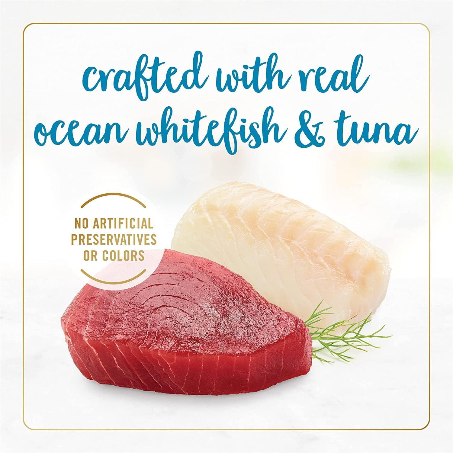 Fancy Feast Ocean Whitefish & Tuna Feast in Gravy Grilled Gourmet Cat Food