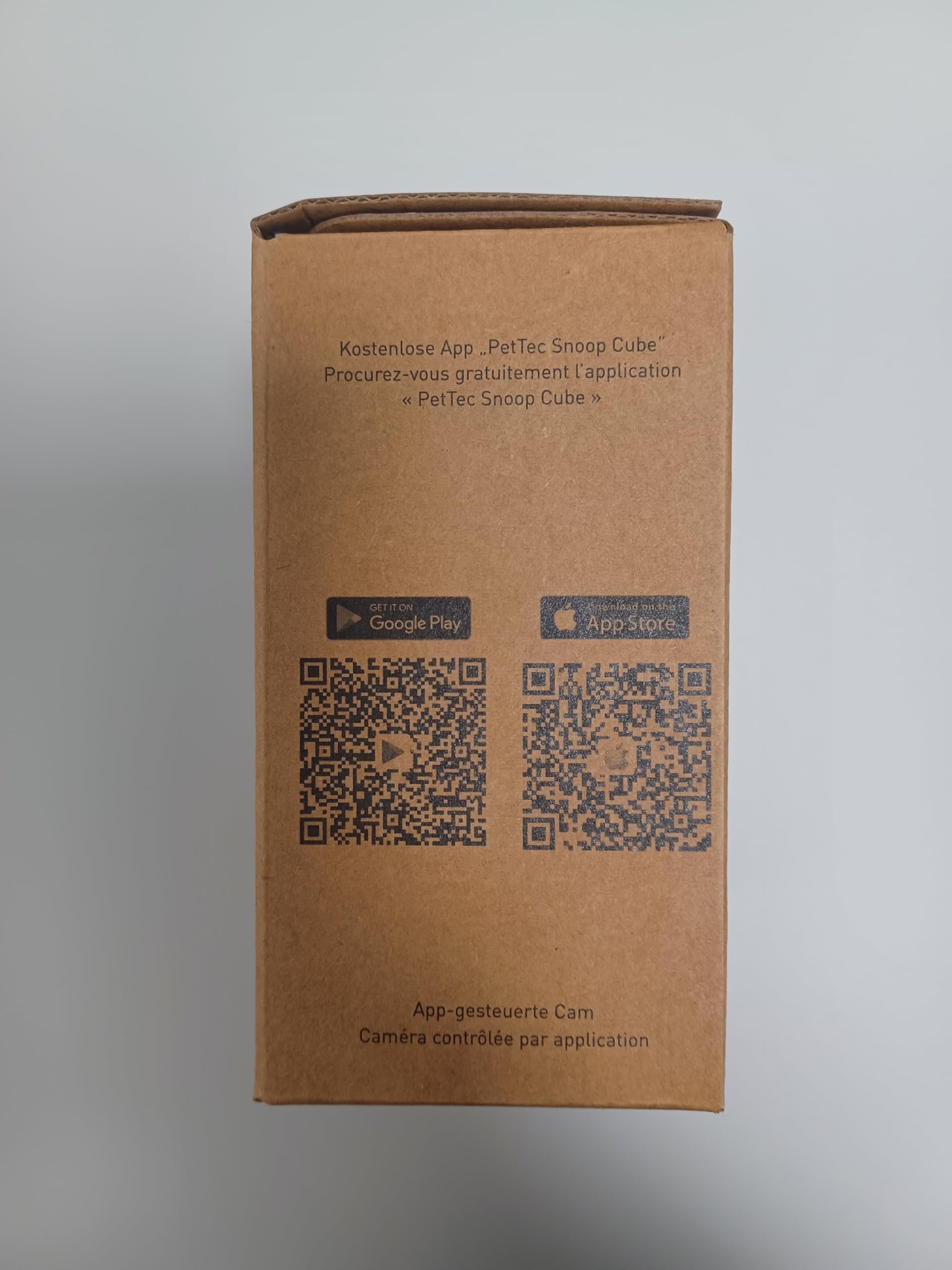 Set di 2 telecamere PetTec Cam Lite | Telecamera di sorveglianza per animali domestici con app, rilevatore di movimento e trasmissione su cellulare | Fotocamera WiFi | Telecamera WLAN per interni con