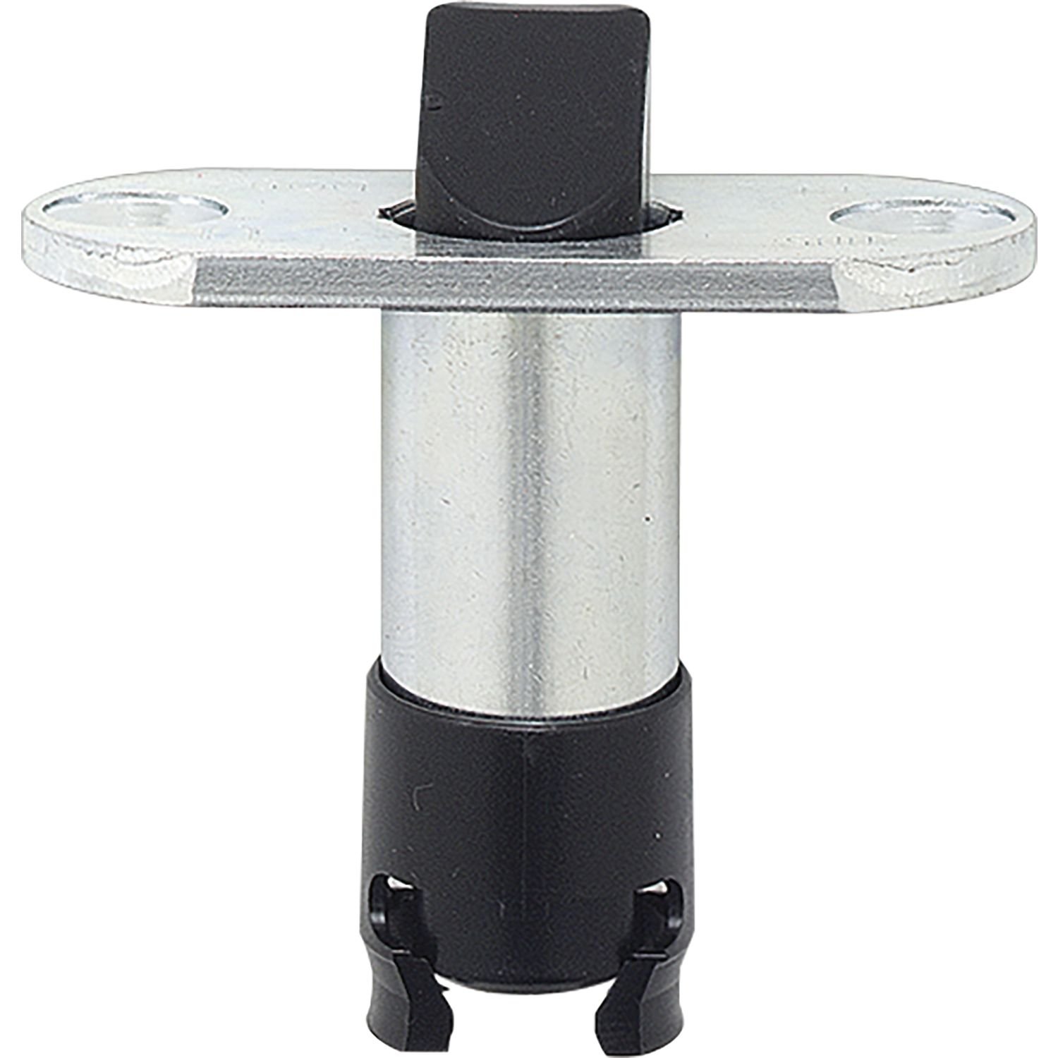 BKS B 1795 0001 17950001 Bolt for Additional Locking at The Top of The Gear Wing, Escape Door Fitting, Round, Galvanised Steel, Silver