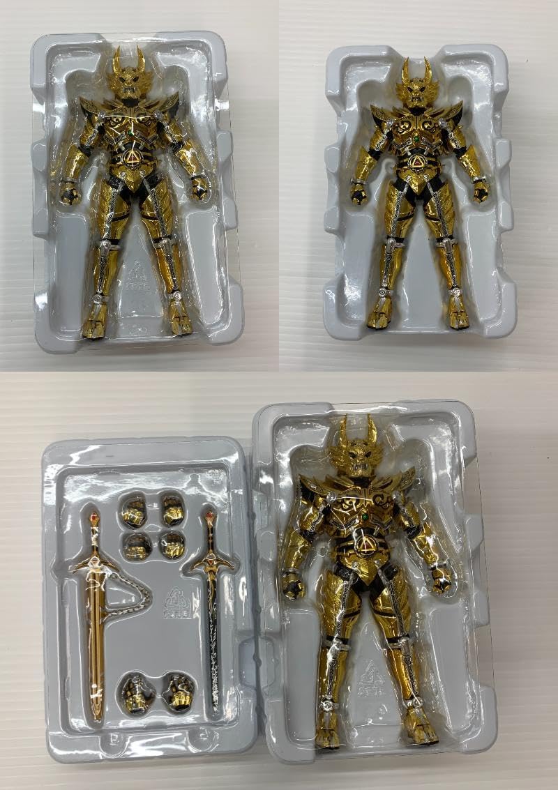 Amazon.co.jp: 真骨彫製法 黄金騎士ガロ 冴島鋼牙 牙狼 GARO 魂