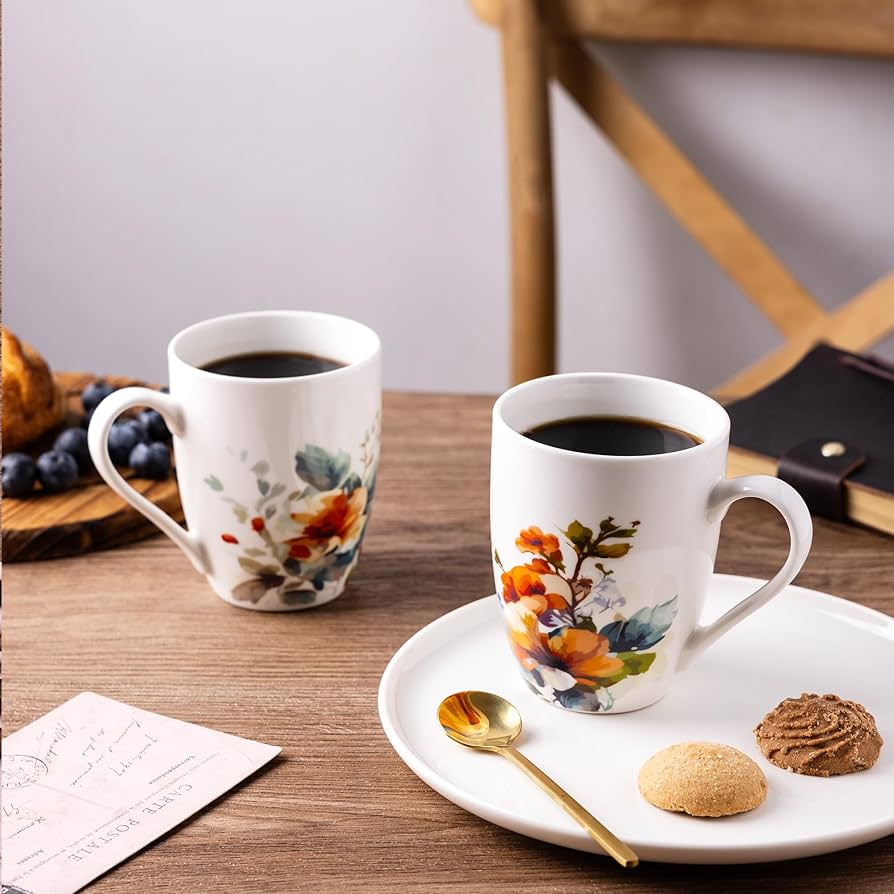 APPLEBUM MUG CUP 6個 set Amazon.com: Okllen 6 Pack 11.5 Oz Coffee Mugs Geometric