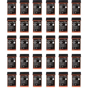 KAKAA Pack of 30 HBC Radiomatic Battery BA225030 6V 1500mAh BA225030 Ni-Mh Rechargeable Battery for HBC Crane Remote