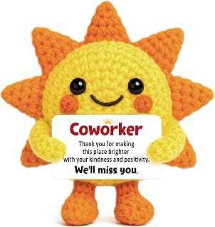 Going Away Gifts for Coworkers Leaving Gifts Positive Crochet Sunshine