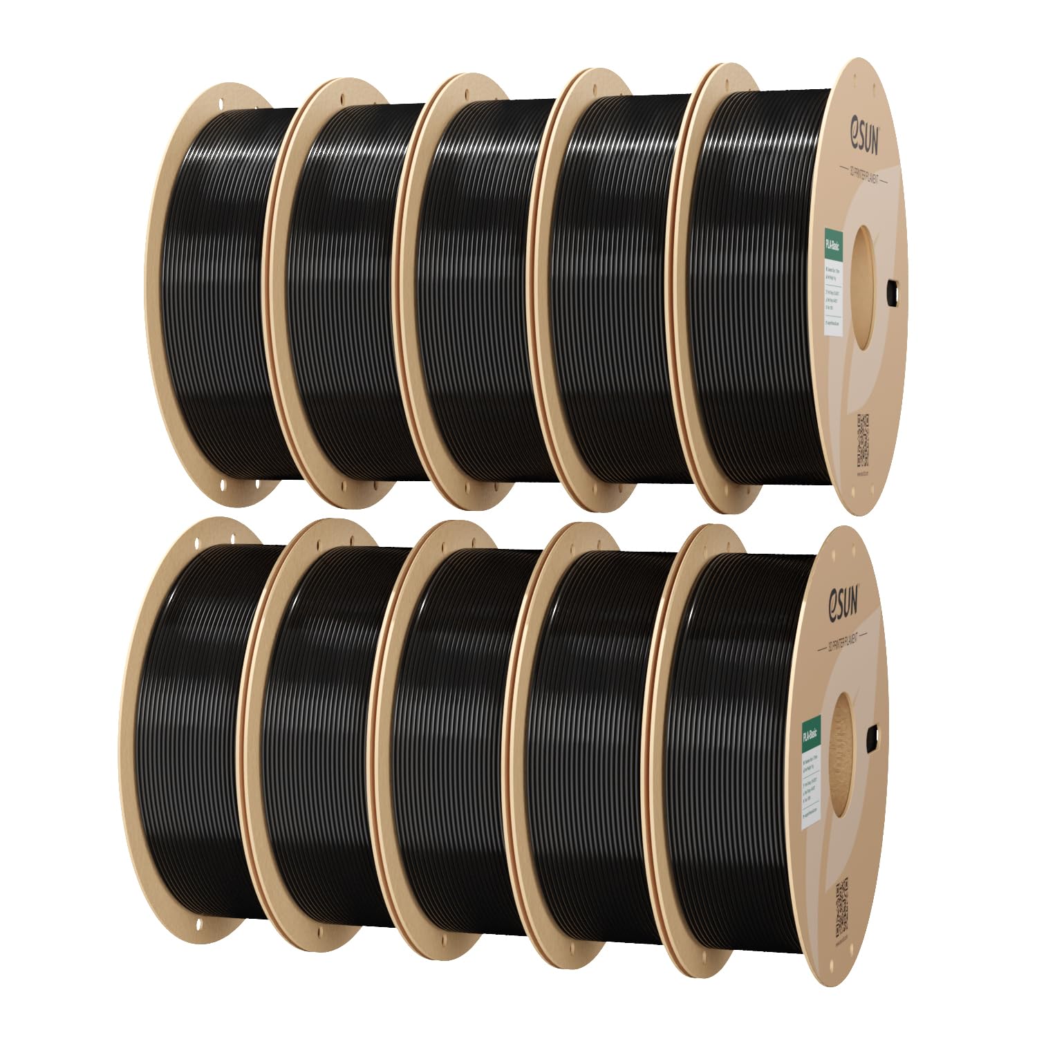 eSUN PLA Filament 1.75mm, ePLA Hohe Geschwindigkeit 3D Drucker Filament Maßgenauigkeit +/- 0.03mm, 1KG Spule (2.2 LBS) Super Speedy PLA Filament für High Speed Drucker