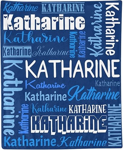 Miniatura 2 de Mantas personalizadas con nombre para adultos, niños y bebés, mantas personalizadas con monograma, regalos para mujeres, hombres, niñas y niños