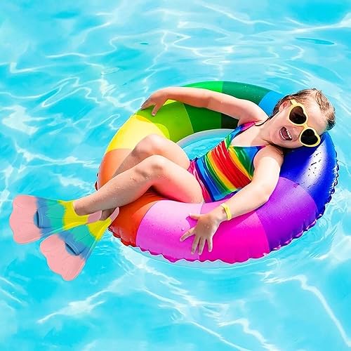 Miniatura 5 de Aletas de entrenamiento de natación para jóvenes, aletas cortas profesionales duraderas para jóvenes, aletas cortas de natación para adultos, aletas