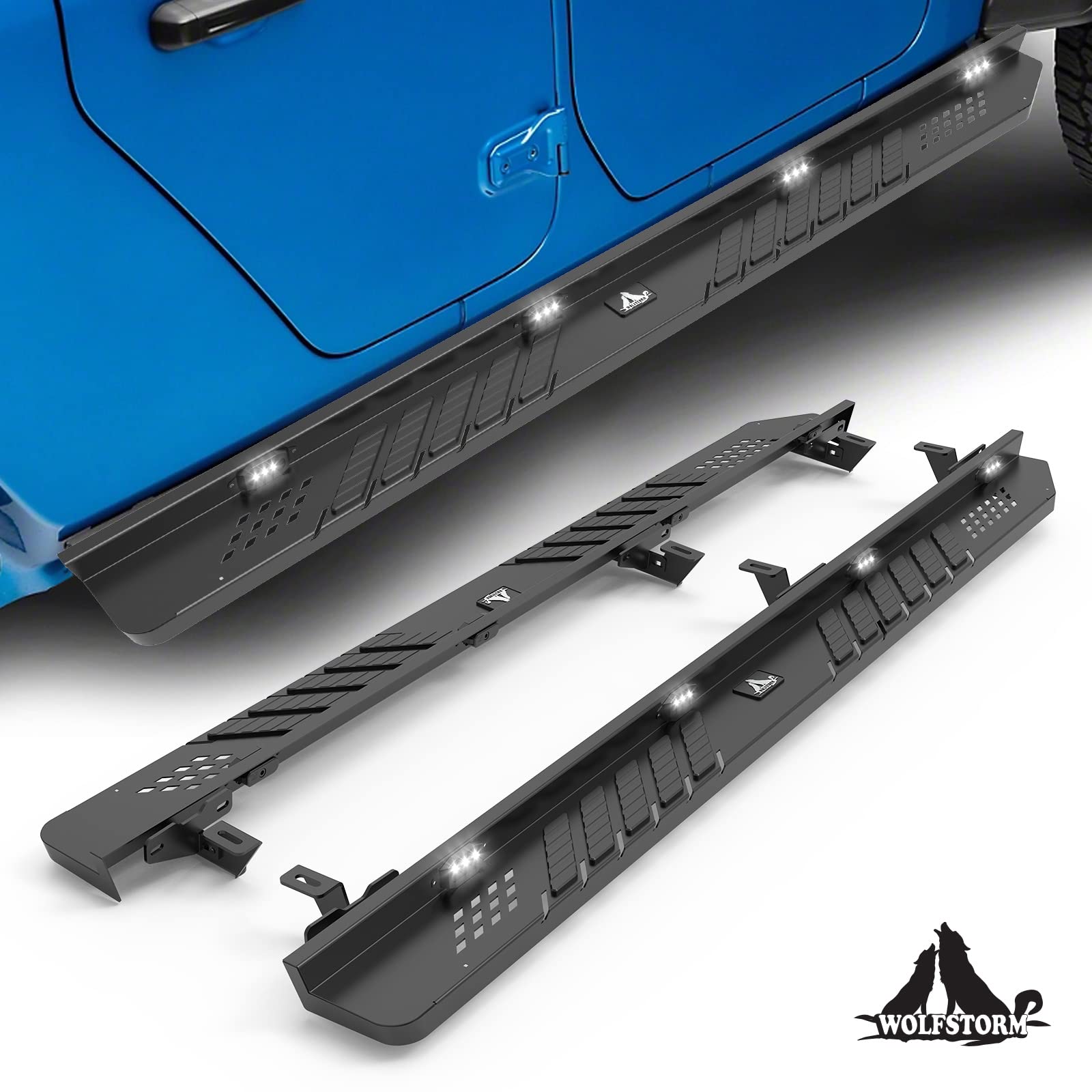 Amazon | サイドステップ 2019 2020 2021 2022 Jeep Gladiator 4ドア