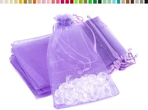 Organza Bags 7x9 cm Light Lavender 10 pieces