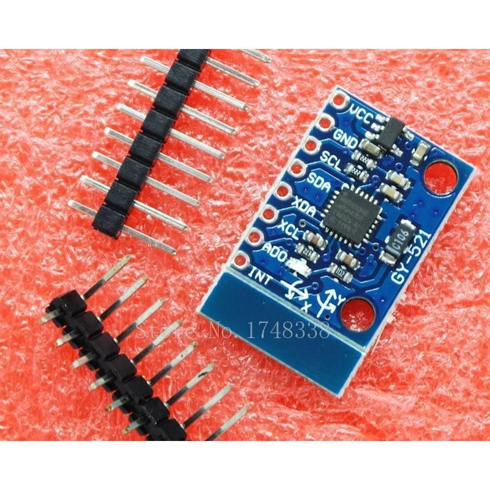 GY-521 MPU-6050 MPU6050 Sensor Module 3 Axis Gyroscope Accelerometer Sensor Module Compatible Module for Arduino MPU 6050 GY521