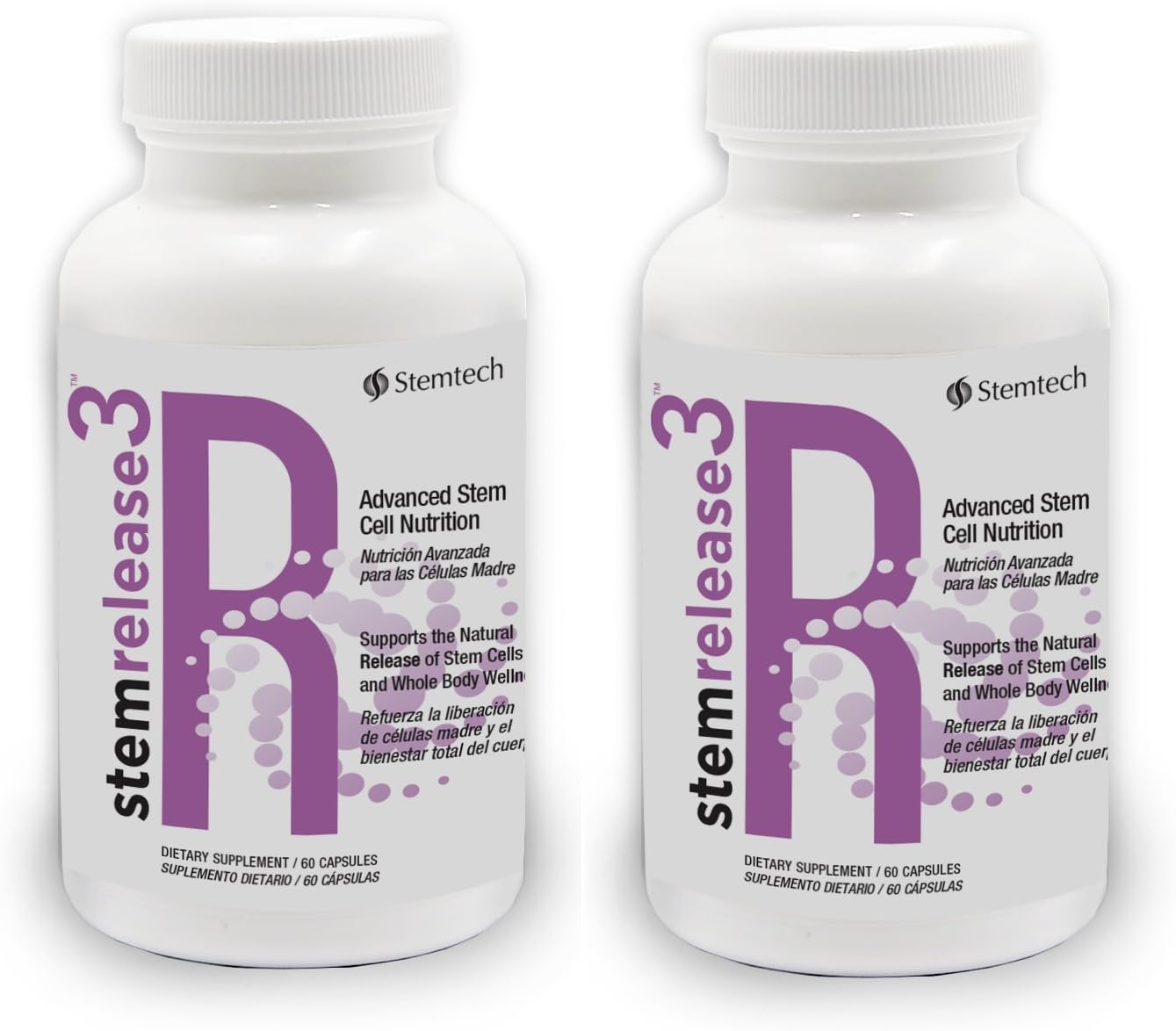 2 pack StemEnhance StemRelease SE3,60 capsules each
