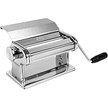 MARCATO Italian Made Atlas 180 Slide Manual Pasta Machine, Perfect for Decorating Pasta, Bread, Cakes