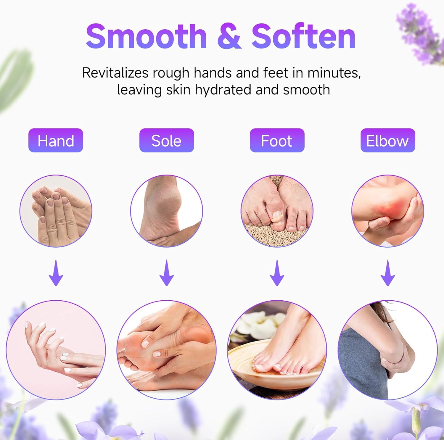 Paraffin wax machine with touchable screen displaying temperature and time settings