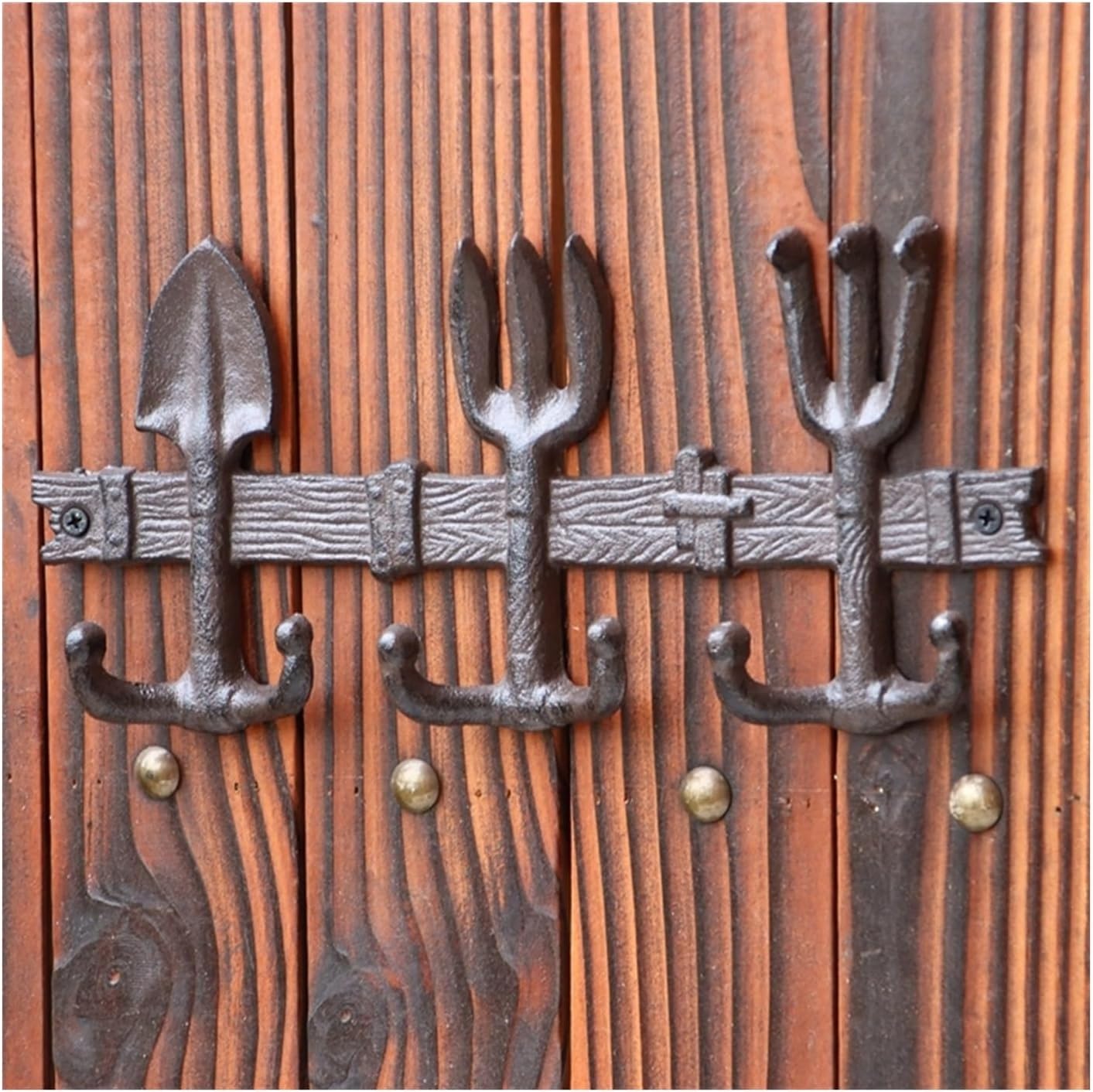 Decorative Hook Cast Iron Crafts Hook, Tools, Coat and Hat Key Sundries, Garden Home Decoration