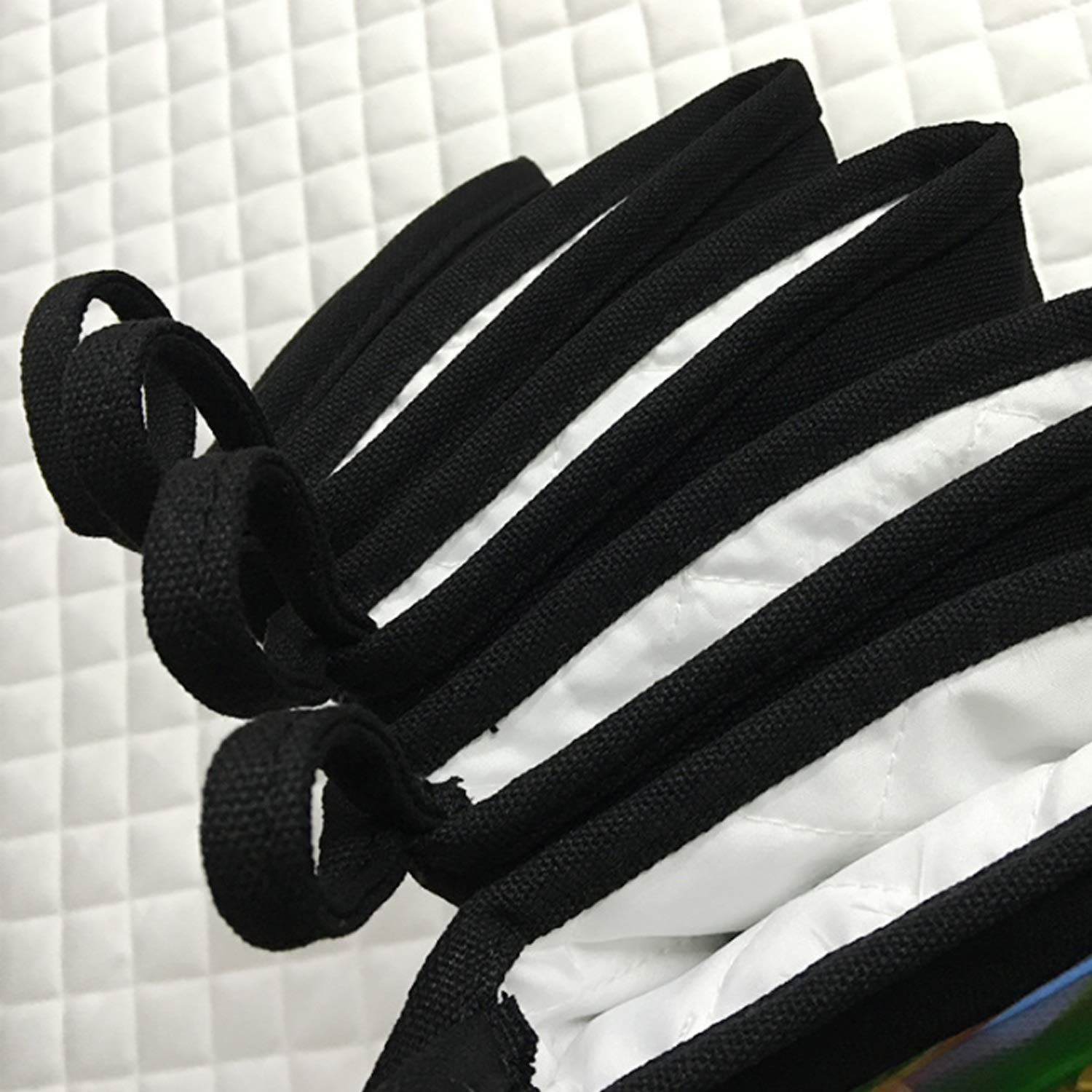 Odporna na ciepło Rękawiczki Rękawice Rękawice Rękawice silikonowe Kuchnia BBQ Piekarnik Gotowanie Mitts (UnitCount : Three pairs)