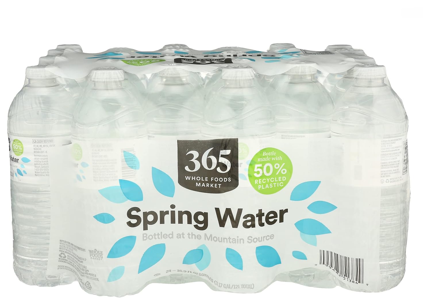 365 by Whole Foods Market, Spring Water, 16.9 Fl Oz