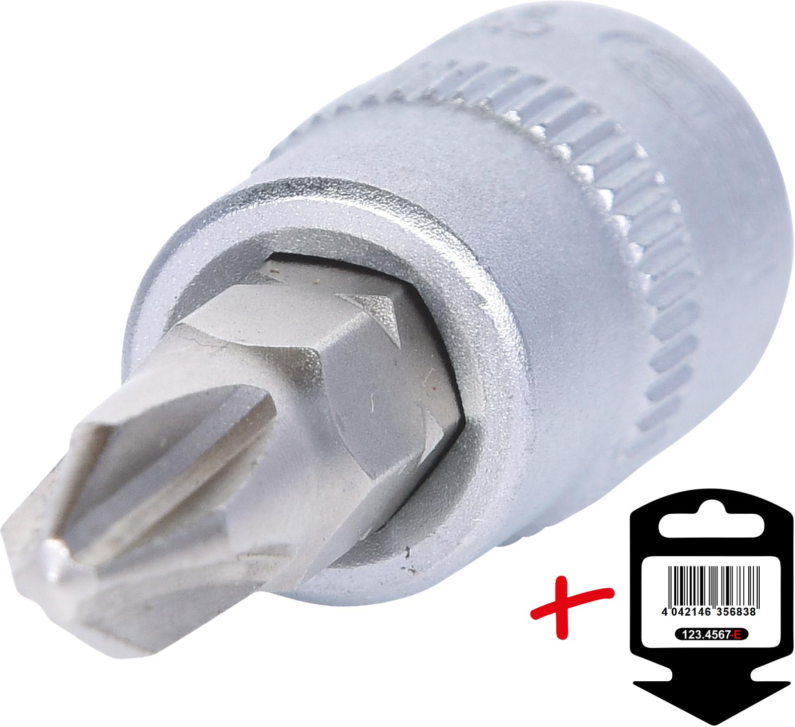KS Tools 911.1416 E 1/4 Bit Socket PH2, Transparent - Image 2