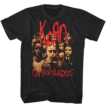 【週末値下げ】Korn ブラック Tシャツ L untouchables 週末値下げ】Korn ブラック Tシャツ L untouchables Korn