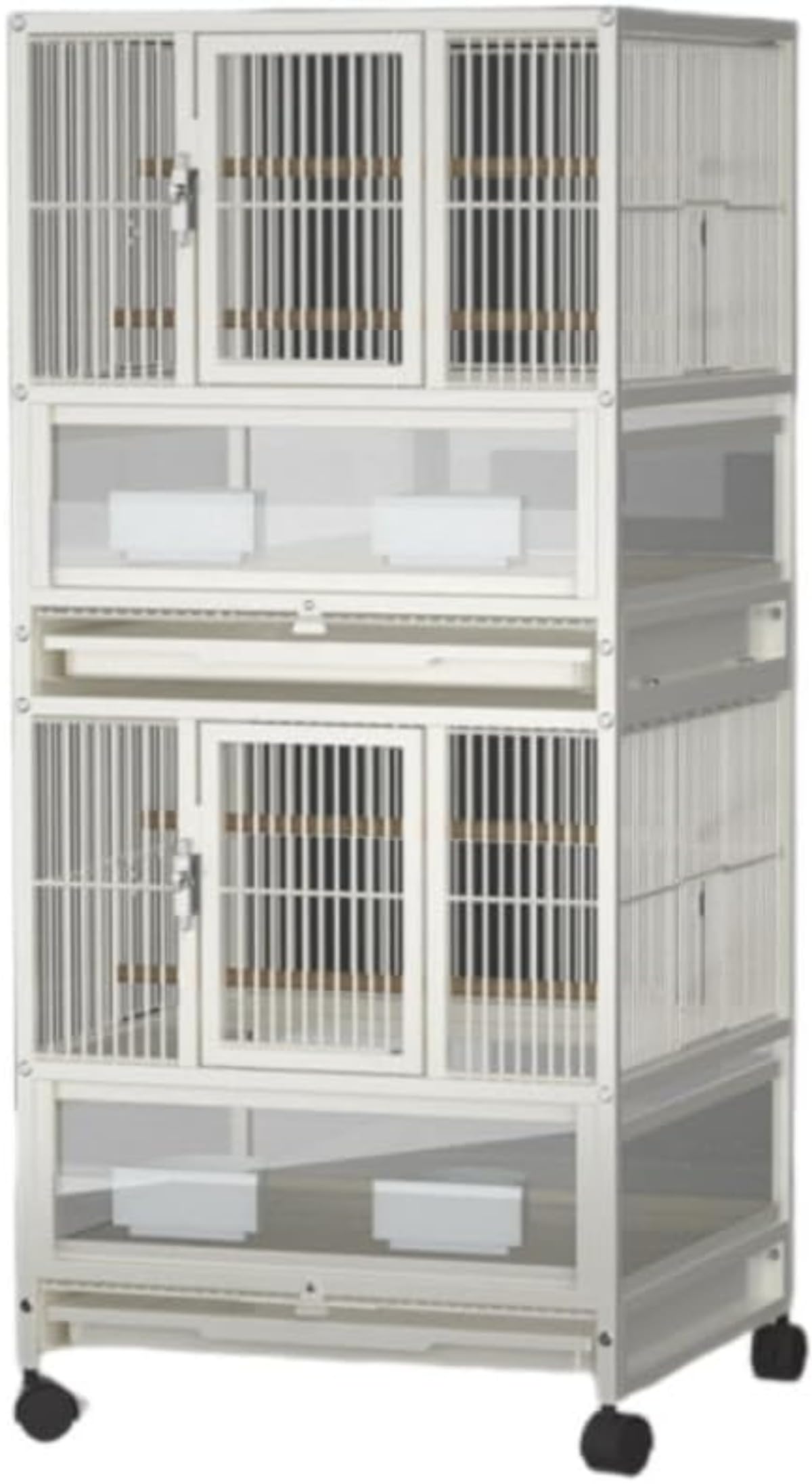 Amazon | 鳥かご 大型のインコケージ 大きな金属オウムバードケージ