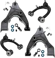 Vista 328 de Detroit Axle - Kit de suspensión delantera RWD para Chrysler 300 Dodge Challenger Charger Magnum, brazos de control superior con barras