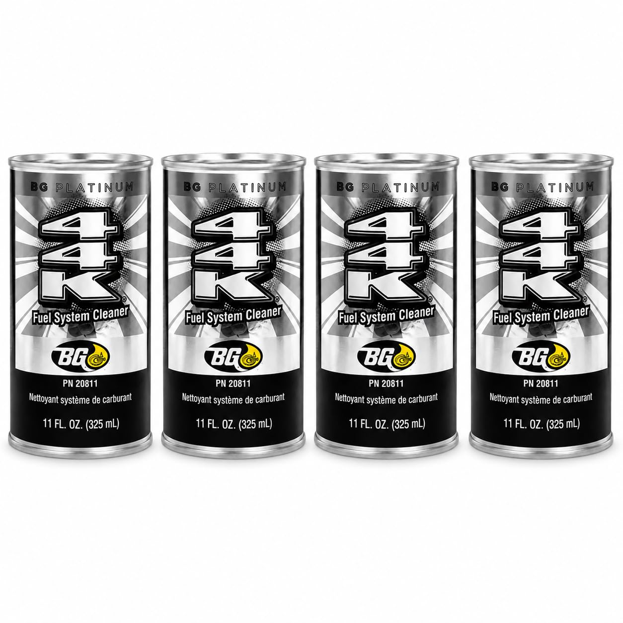 4 latas BG Platinum 44K