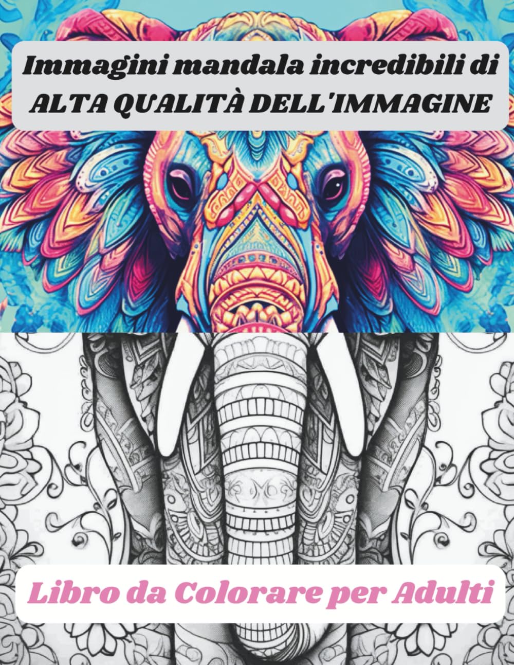 Libro da Colorare per Adulti. Libro da Colorare con Animali Incredibili. Arte Antistress da Colorare. Disegna 53 Animali e Paesaggi. Colora e Rilassati.