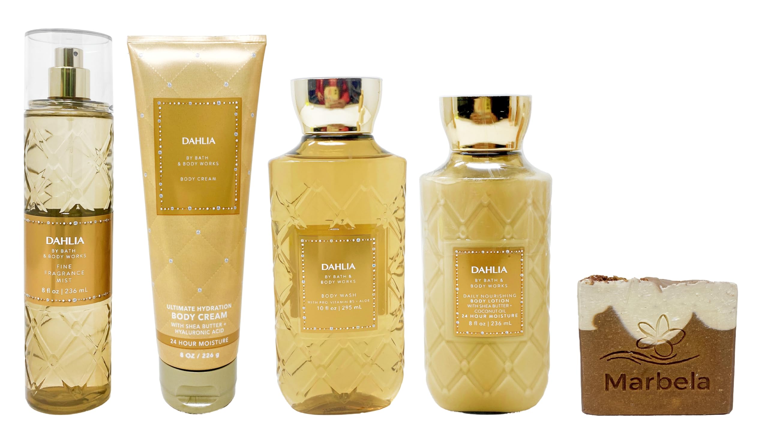 Amazon.com : Bath & Body Works Dahlia - Deluxe Gift Set - Fine