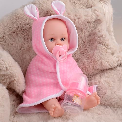 Miniatura 2 de LOWGAL Reborn Baby Dolls - Muñeca de bebé recién nacida realista de 12 pulgadas para niños de más de 3 años