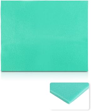 Foam Air Filter Material Sheet Fit for Uni Filter-BF-1 BF1 Filter | Filter 12" x 16" x 5/8" Most Motorcycles ATV Scooters Off-Road Motorcycles UTV, Cuttable and Reusable