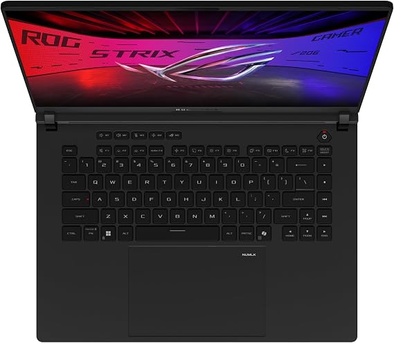 ASUS ROG Strix SCAR 16 G635LW Gaming Laptop | 16.0 WQXGA 240Hz Screen | Intel Core Ultra 9 275HX | NVIDIA GeForce RTX 5080 Laptop GPU | 64GB RAM | 2TB SSD | UK Layout Backlit Keyboard | Windows 11