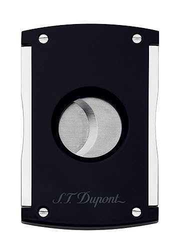 S.T. Dupont 003265 Maxi Jet Cigar Cutter, Black/Chrome