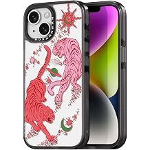 for iPhone 14 Case Aesthetic Black, Tiger