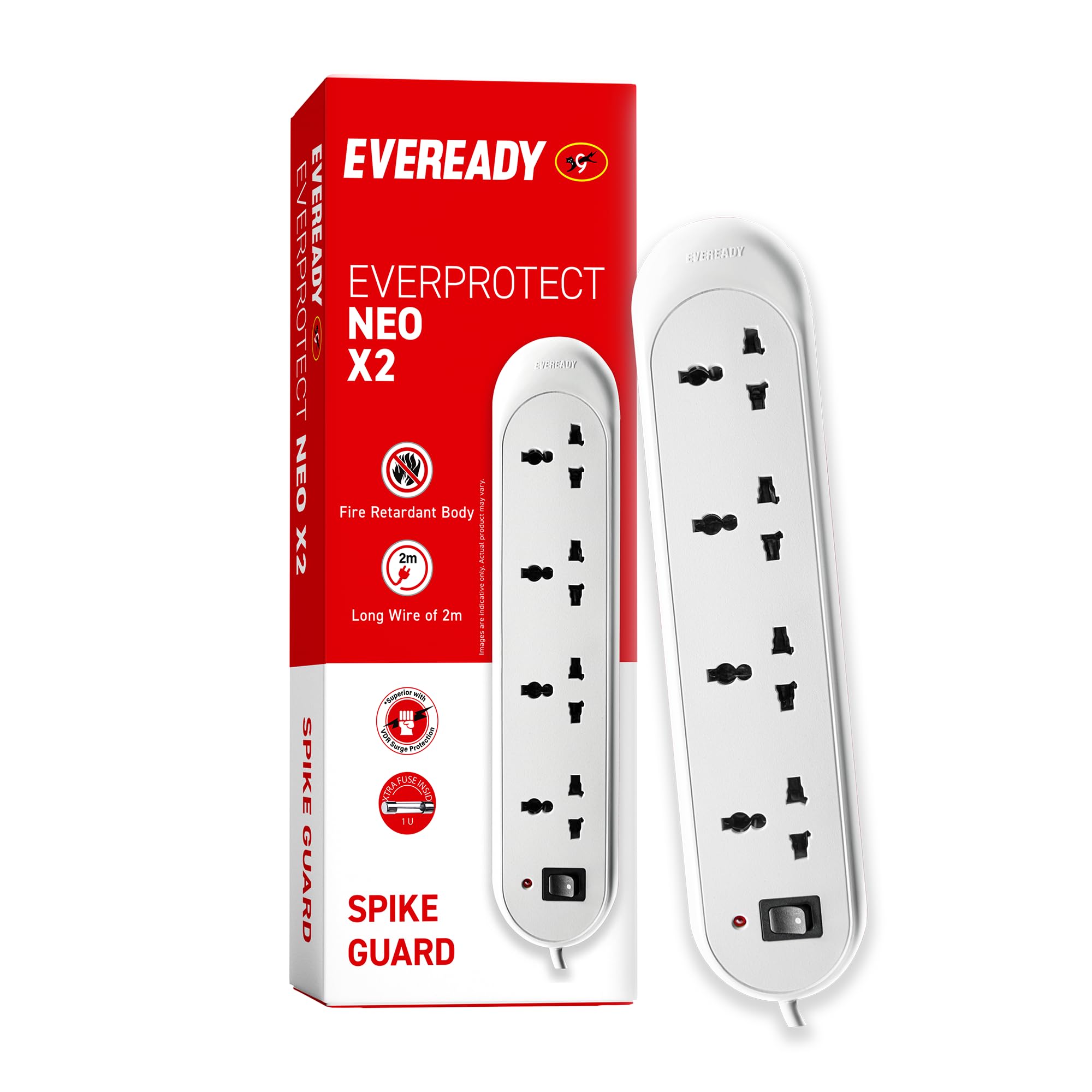 Eveready Spike Guard 2M WH EVProtect Neo 20UP