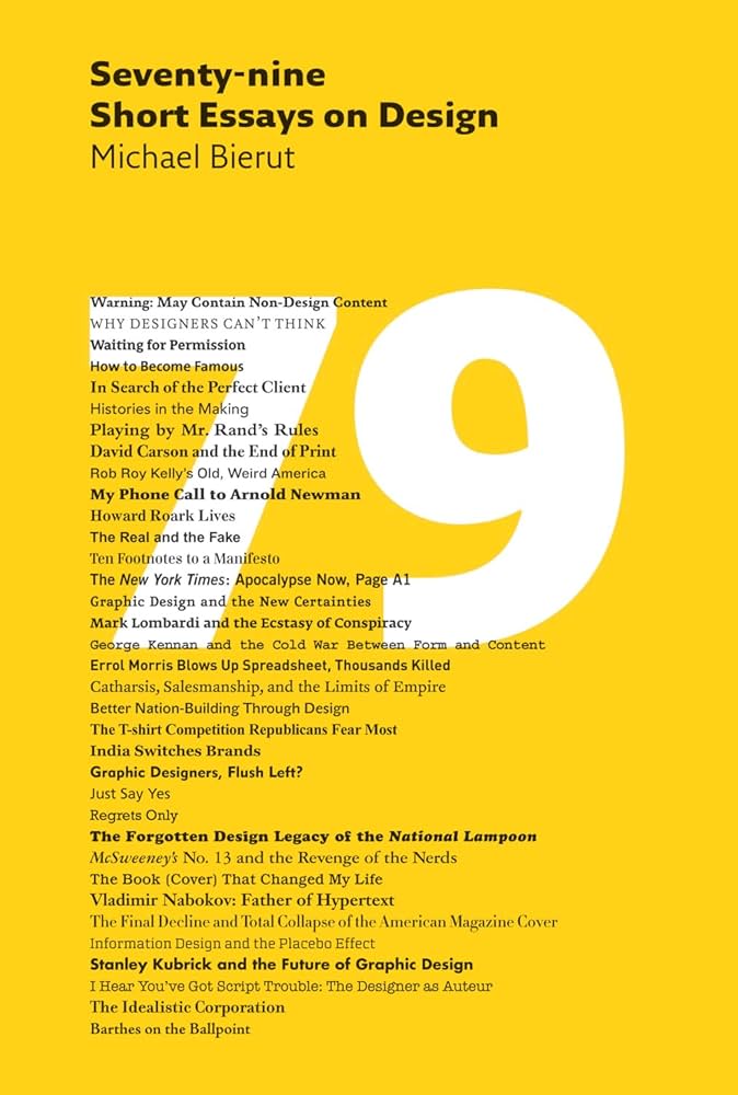 79 Short Essays on Design