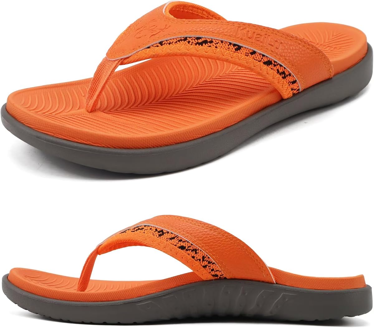 Chanclas deportivas para hombre Sandalias ortopédicas con soporte para el arco