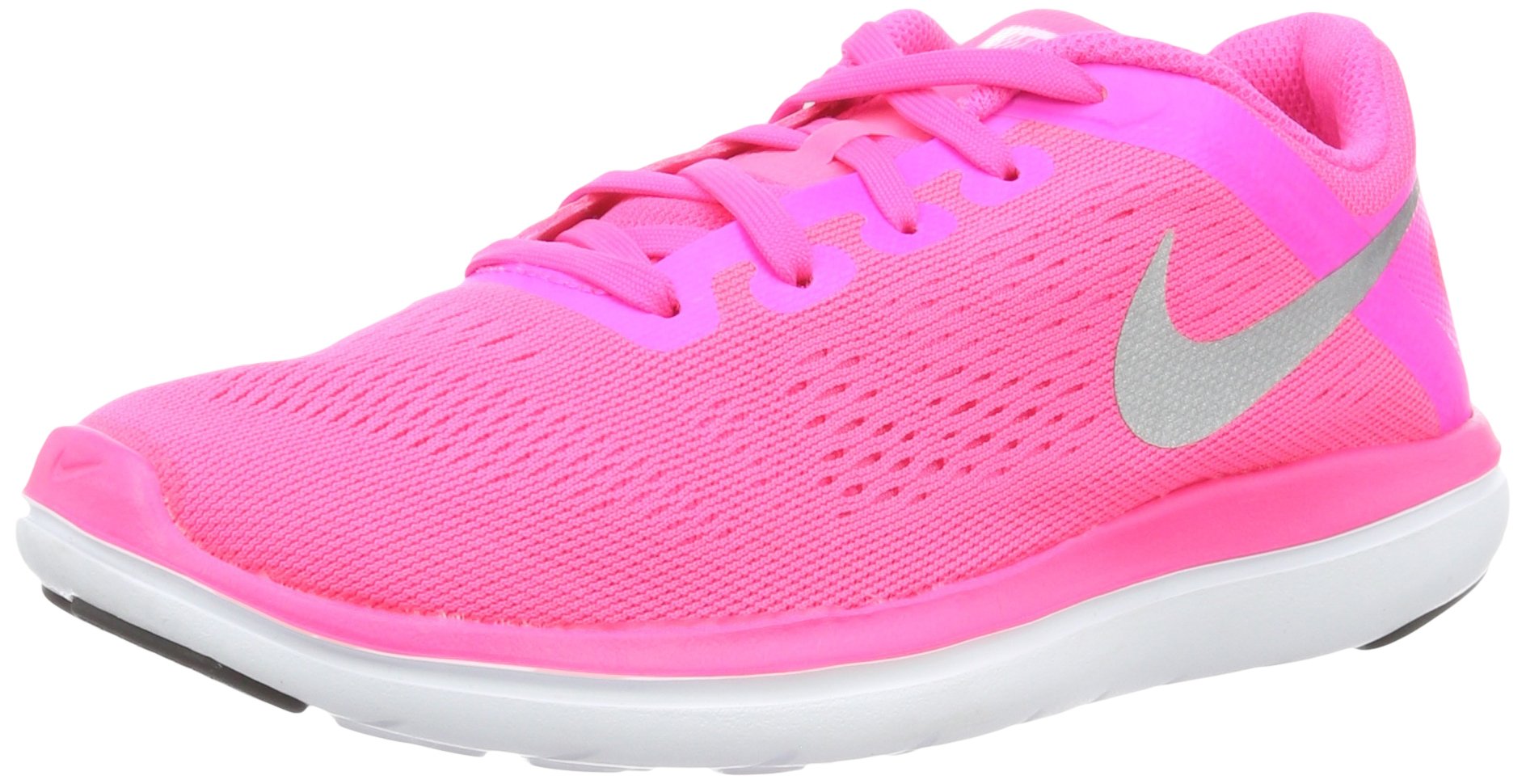 NIKE Flex 2016 RN (GS), Zapatillas de Running Mujer, Rosa (Pink Blast/Metallic Silver-Black), 37.5 EU