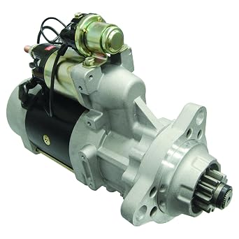 AJ-Electric 24V Gear Reduction Starter, Replaces 42MT on Caterpillar 1985-1997, 12-Tooth Drive, Part Numbers 3T2371 and 3T2579