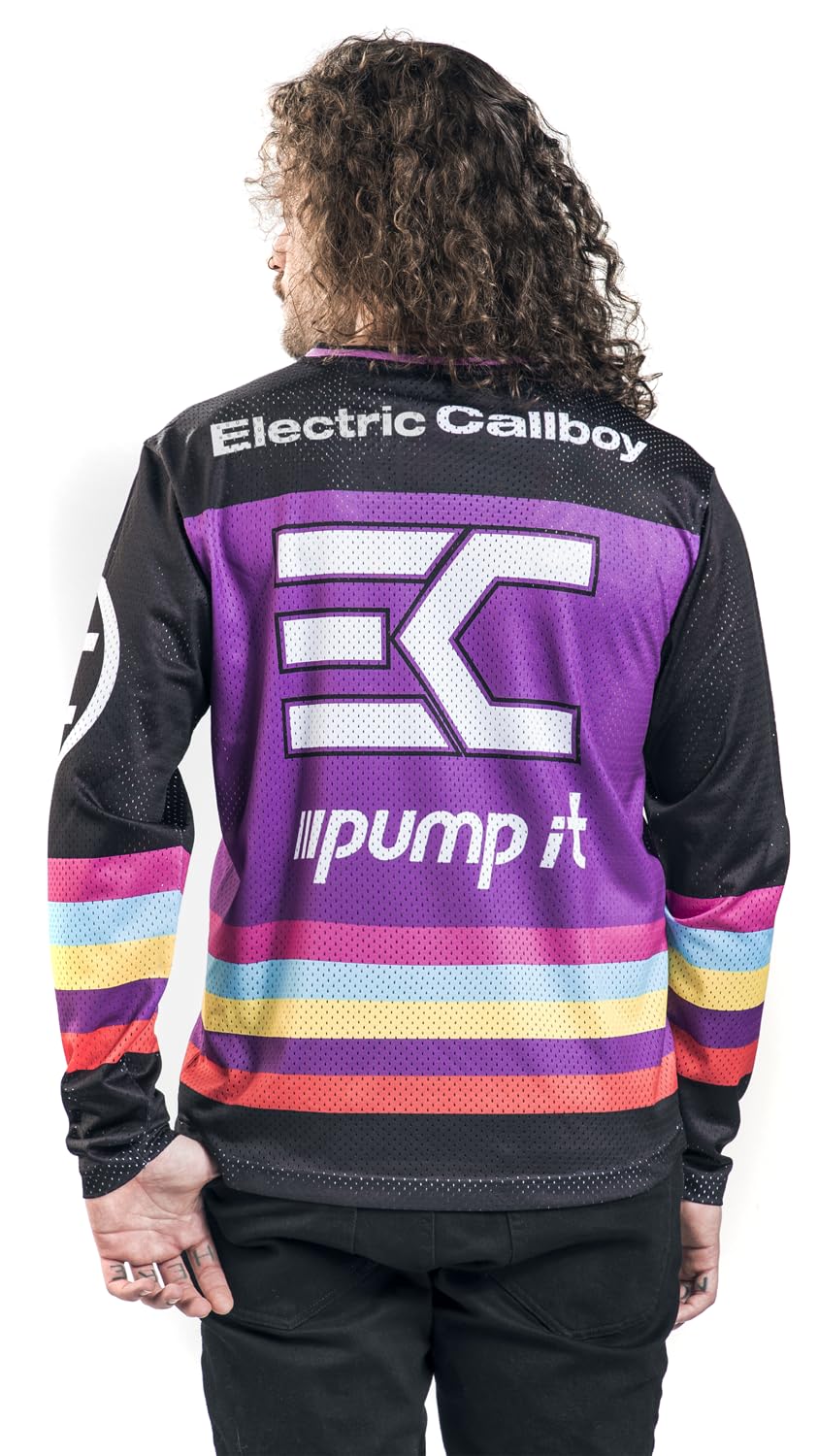 Electric Callboy Pump It Hombre Jersey multicolor 100% poliéster Ancho