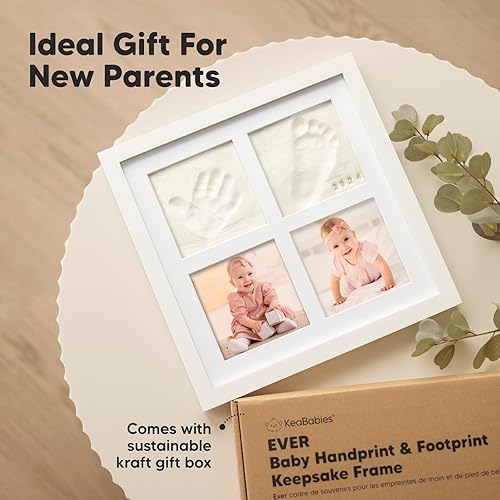 Miniatura 4 de Kit de manos y huellas para bebé, kit de huellas para bebés, fabricantes de manos y huellas para bebés, marco de recuerdo de huellas de mano para