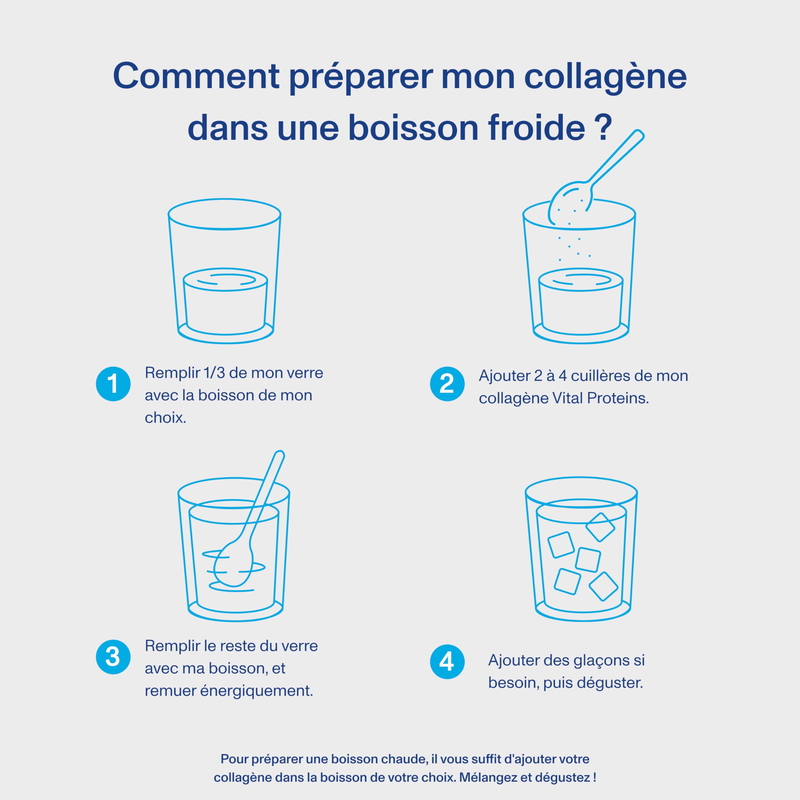 Vital Proteins Duo Essentiels Collagène, Goût Neutre, 587 g & 264 g | Format idéal pour ne jamais manquer de collagène, 10 g Peptides de Collagène Hydrolysés Type I & III, Made in France