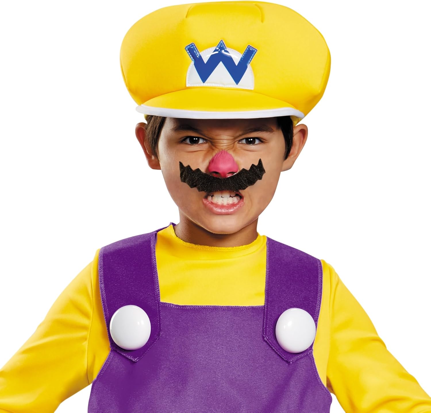 Disguise Wario Deluxe Super Mario Bros. Nintendo Costume - Image 2