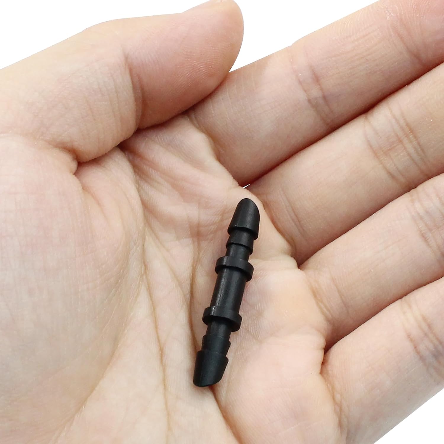 Drip Irrigation Barbed Coupling Fittings, 1/4 Inch, 120 Pcs image 4