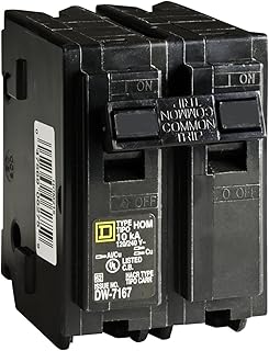 Square D Circuit Breaker, 45 Amp, 2-Pole, HOM245