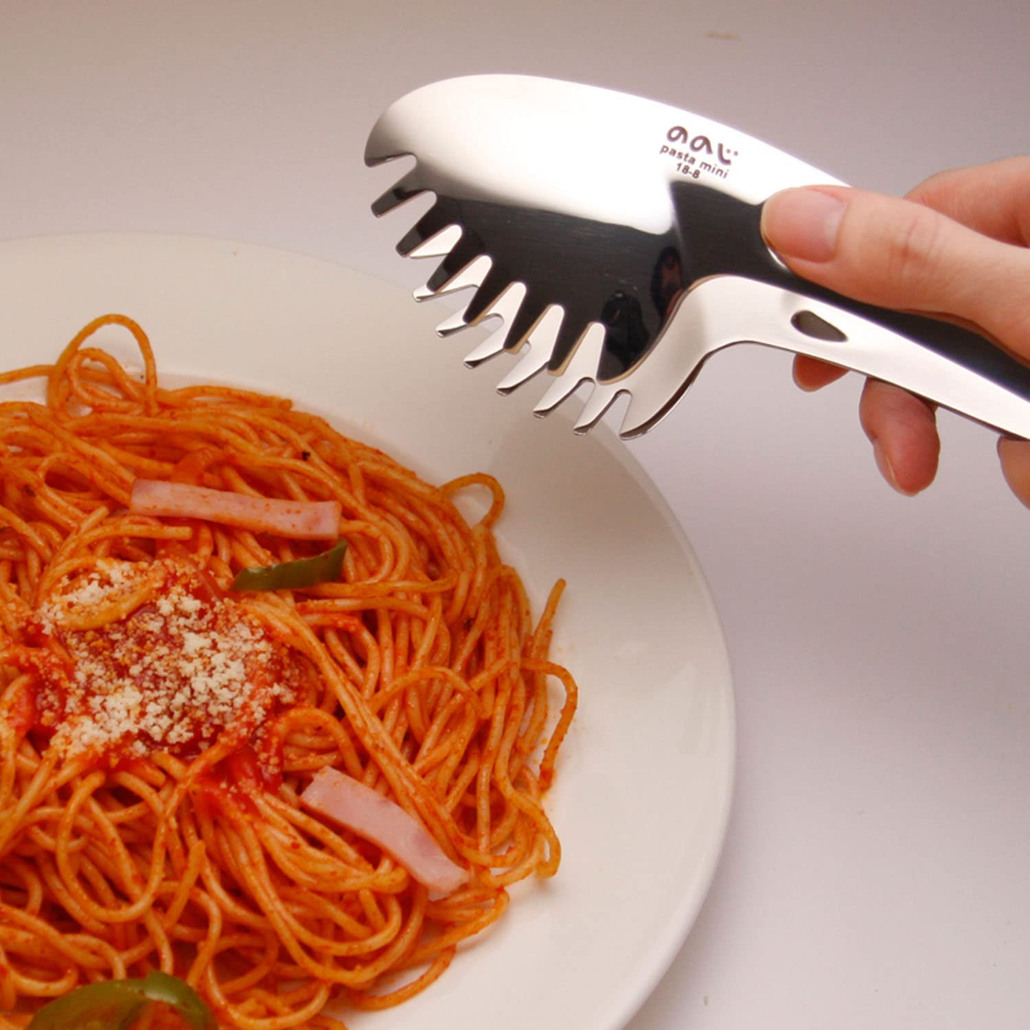 Amazon.co.jp: ののじ トング パスタ ミニ LTG-S04 : ホーム＆キッチン